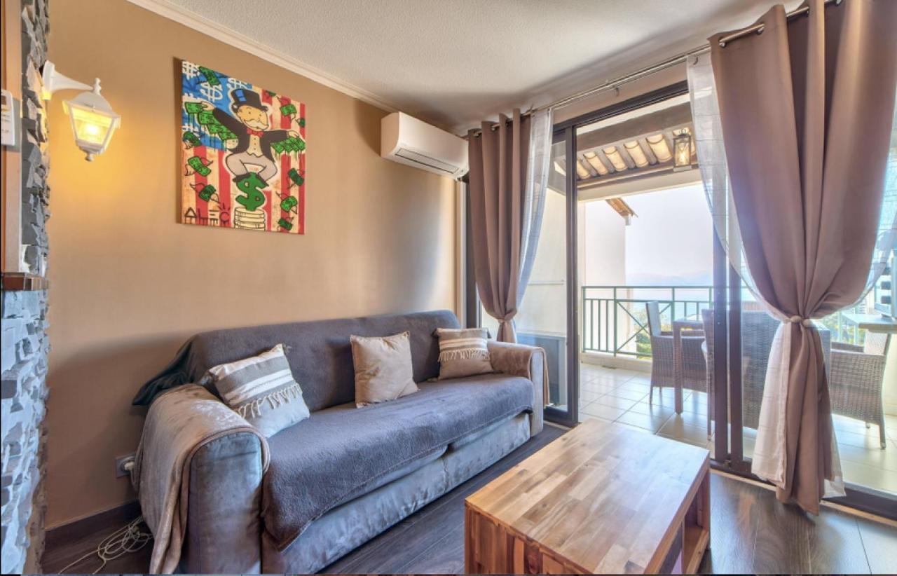 Appt Vue Mer Exceptionnelle Sur Baie De Cannes Exterior photo